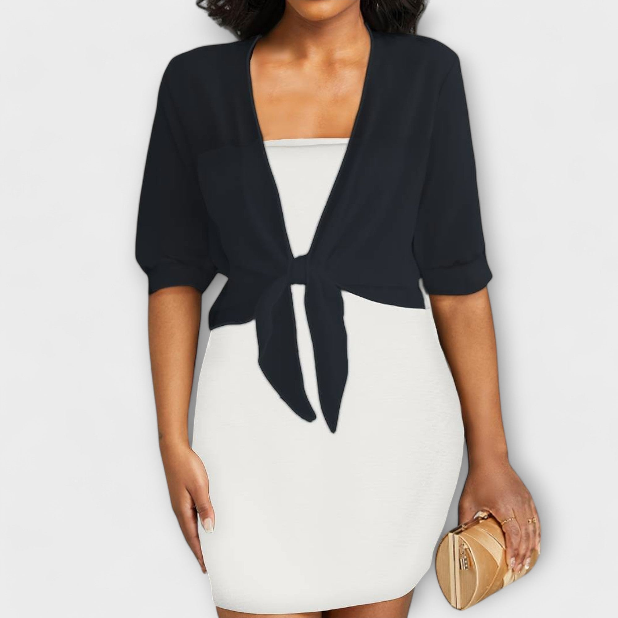 Olivia - Blouse with Open Front