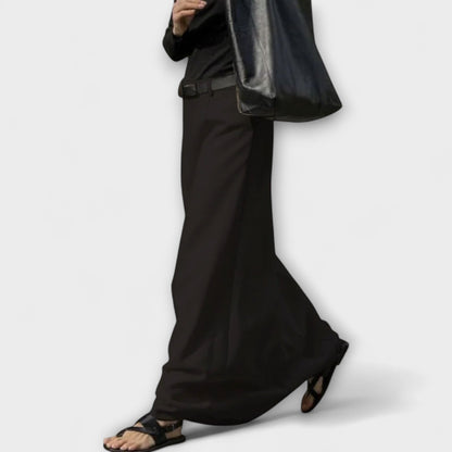 Emma - H-line Skirt with Contemporary Urban Style