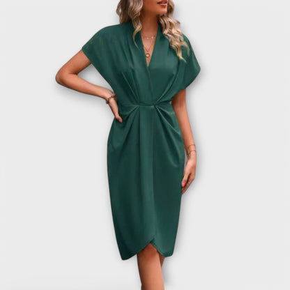 Serena - Midi Cable Dress